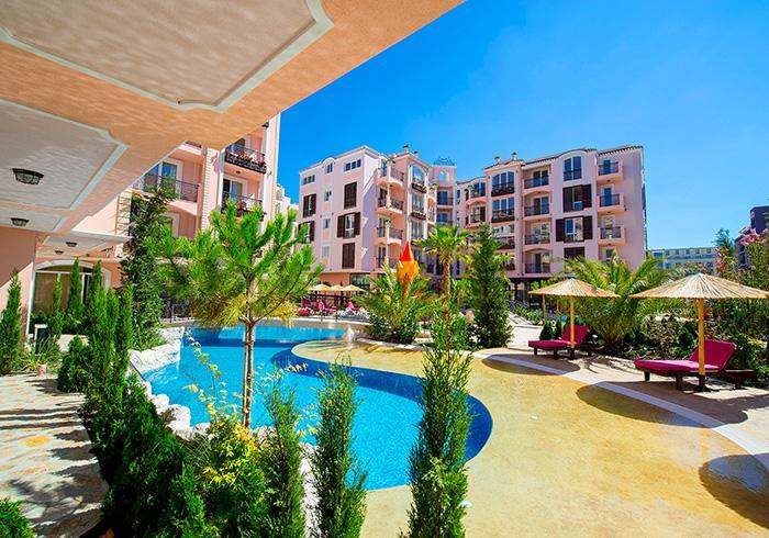 Romance Marine Aparthotel 阳光海滩 外观 照片