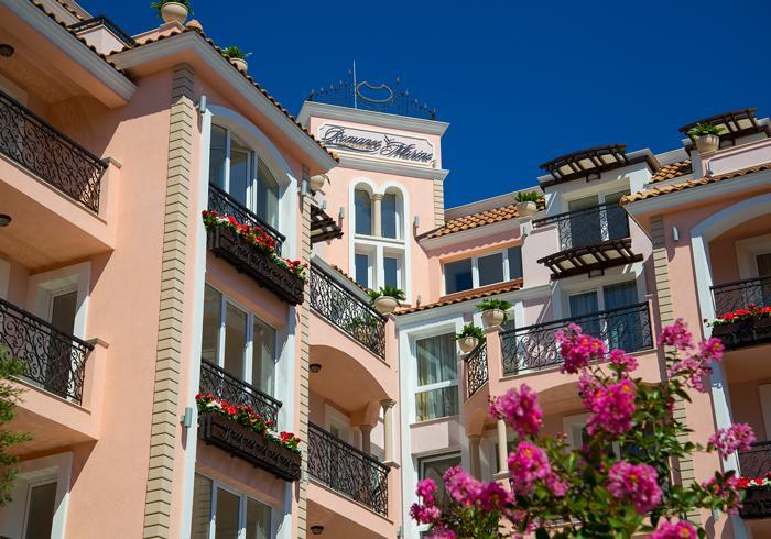 Romance Marine Aparthotel 阳光海滩 外观 照片