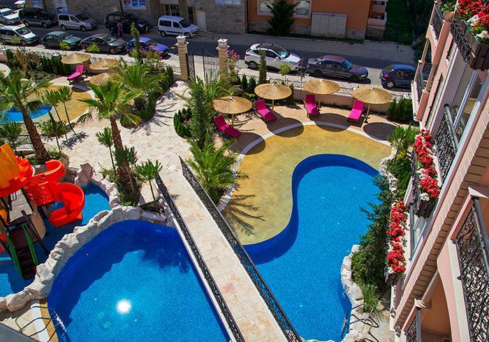 Romance Marine Aparthotel 阳光海滩 外观 照片