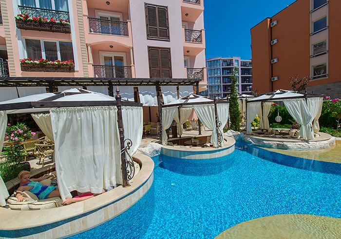 Romance Marine Aparthotel 阳光海滩 外观 照片