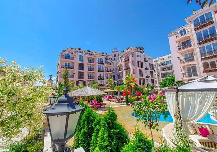 Romance Marine Aparthotel 阳光海滩 外观 照片